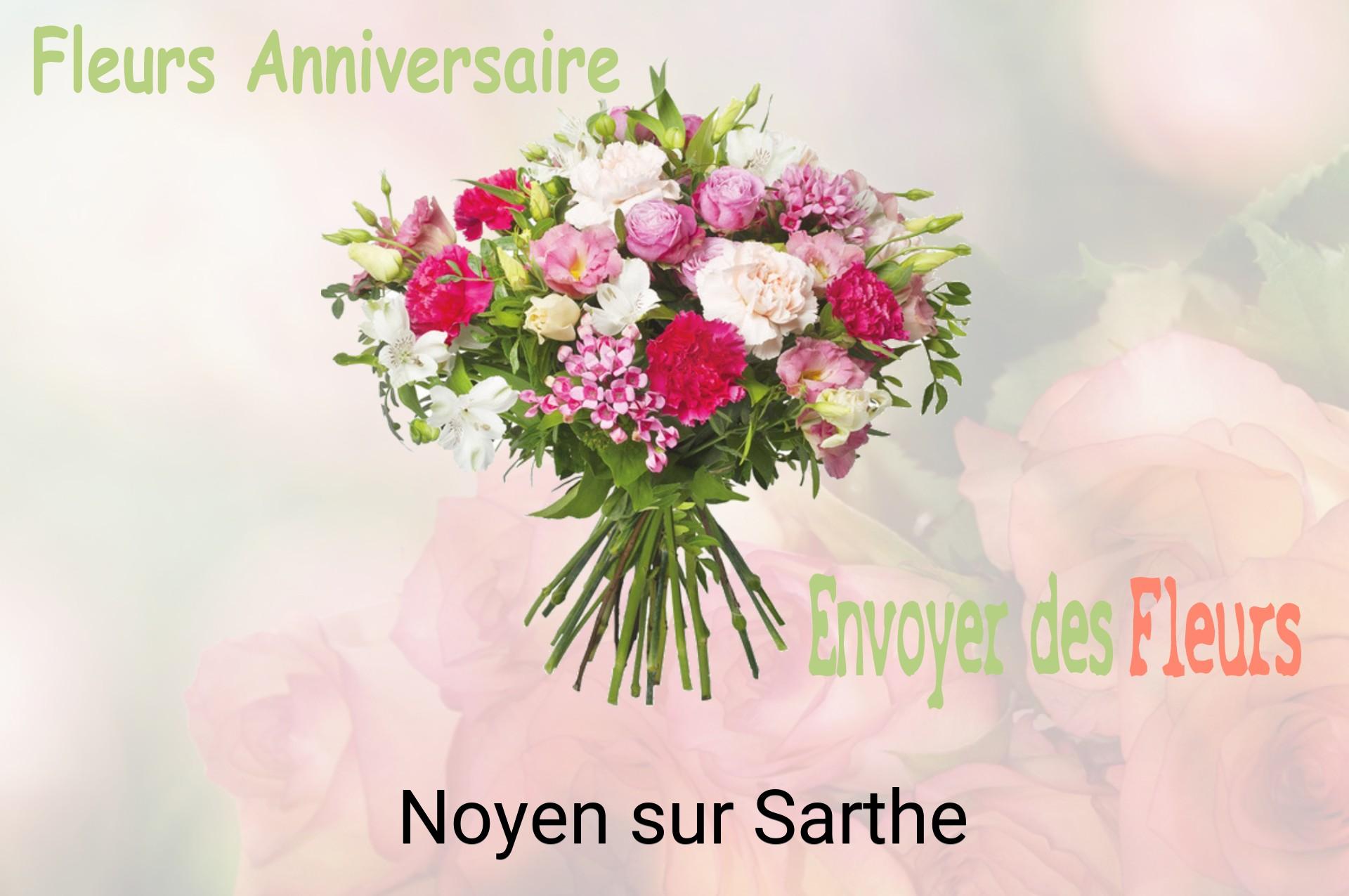 Bouquet de fleurs d’anniversaire livré à Noyen-sur-Sarthe