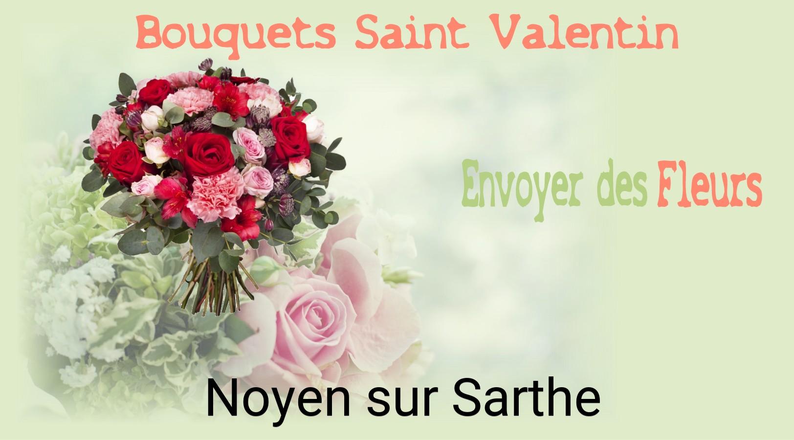 Roses de Saint-Valentin livrées à Noyen-sur-Sarthe